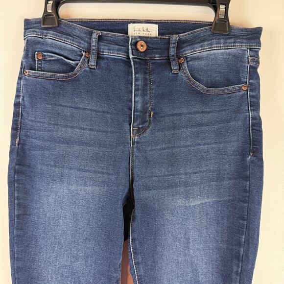 Nicole Miller Jeans 8 Womens High Rise Skinny Blue SOHO Style - Picture 7 of 13